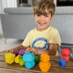 Schmetterline STAPELINO - Beukenhouten Evenwichtsstenen -SpeelgoedKorting schmetterline stapelino beukenhouten evenwichtsstenen a371215 3