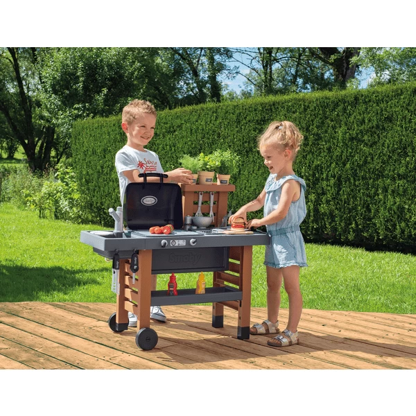 Smoby Outdoor Tuin Keuken 4 Smoby Outdoor Tuin Keuken - Afbeelding 4