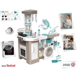 Smoby Tefal Studio Keuken Met Wasruimte -SpeelgoedKorting smoby tefal studio keuken met wasruimte a355557 3