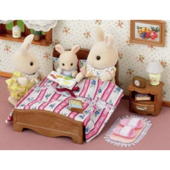 SYLVANIAN FAMILIES 2-persoonsbed 8 SYLVANIAN FAMILIES 2-persoonsbed -SpeelgoedKorting sylvanian families 2 persoonsbed a136424 3