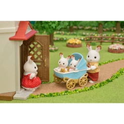 Sylvanian Families ® Chocoladekonijntweeling Aden Met Kinderwagen -SpeelgoedKorting sylvanian families chocoladekonijntweeling aden met kinderwagen a295075 2