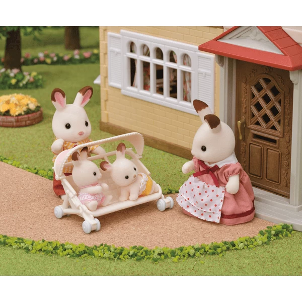 Sylvanian Families ® Driepersoons Wandelwagen 4 Sylvanian Families ® Driepersoons Wandelwagen - Afbeelding 4