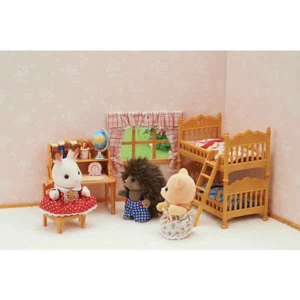 Sylvanian Families® Landhuis Kinderkamer Met Stapelbed 2 Sylvanian Families® Landhuis Kinderkamer Met Stapelbed - Afbeelding 2