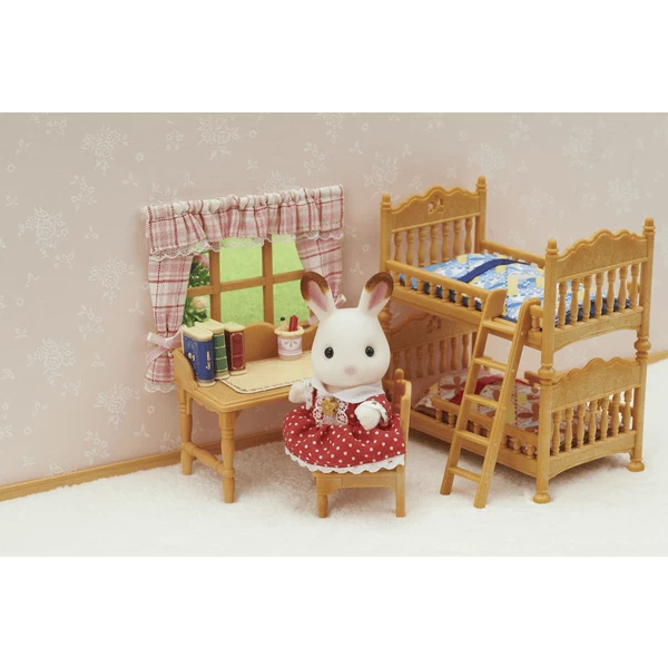 Sylvanian Families® Landhuis Kinderkamer Met Stapelbed 3 Sylvanian Families® Landhuis Kinderkamer Met Stapelbed - Afbeelding 3