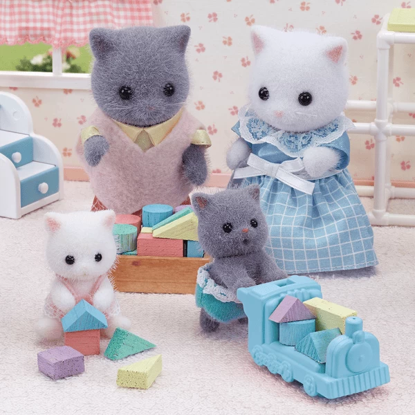 Sylvanian Families ® Perzische Kat-tweeling 5 Sylvanian Families ® Perzische Kat-tweeling - Afbeelding 5