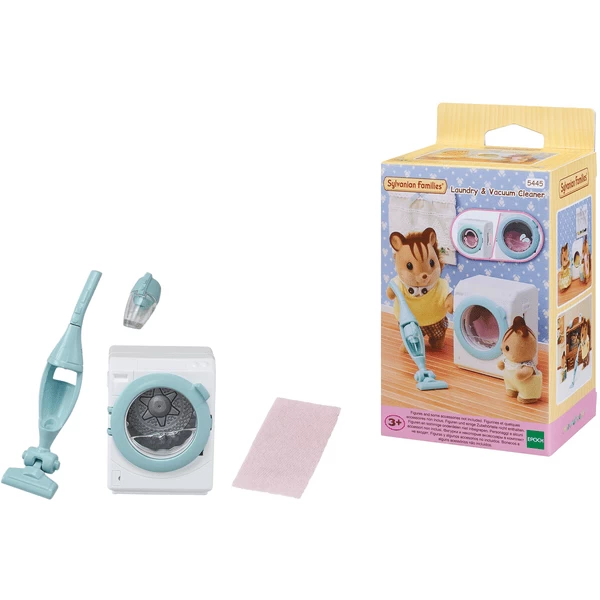 Sylvanian Families ® Wasmachine En Stofzuiger 2 Sylvanian Families ® Wasmachine En Stofzuiger - Afbeelding 2