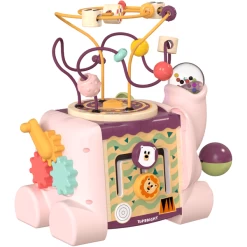 Top B Right Toys® 5 In 1 Motorische Activiteiten Kubus Olifant -SpeelgoedKorting top b right toys 5 in 1 motorische activiteiten kubus olifant a399276 3