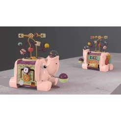 Top B Right Toys® 5 In 1 Motorische Activiteiten Kubus Olifant -SpeelgoedKorting top b right toys 5 in 1 motorische activiteiten kubus olifant a399276 4