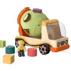 Top B Right Toys® Bouwvoertuig Met Vormleerspel -SpeelgoedKorting top b right toys bouwvoertuig met vormleerspel a399261 2