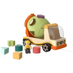 Top B Right Toys® Bouwvoertuig Met Vormleerspel -SpeelgoedKorting top b right toys bouwvoertuig met vormleerspel a399261 3