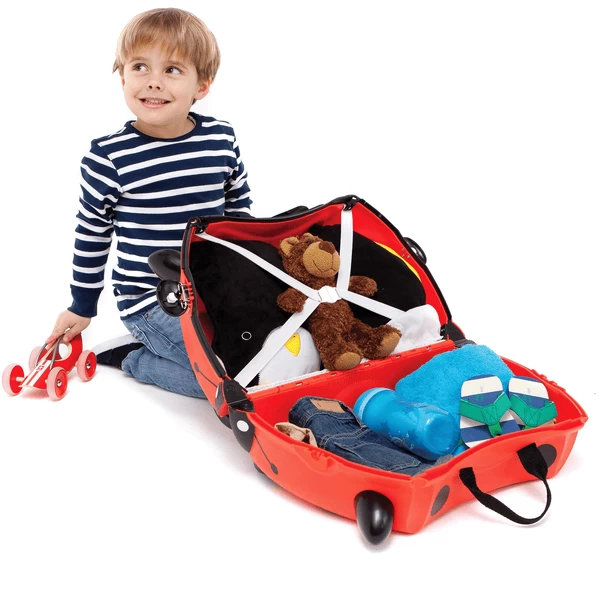 Trunki Kinderkoffer - Lieveheersbeestje Harley 2 Trunki Kinderkoffer - Lieveheersbeestje Harley - Afbeelding 2