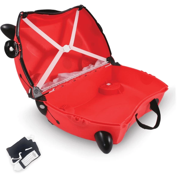 Trunki Kinderkoffer - Lieveheersbeestje Harley 3 Trunki Kinderkoffer - Lieveheersbeestje Harley - Afbeelding 3