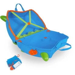 Trunki Kinderkoffer - Terrance, Blauw -SpeelgoedKorting trunki kinderkoffer terrance blauw a242616 2