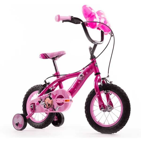 United Wheels Huffy Minnie 12 Inch Fiets, Roze 1 United Wheels Huffy Minnie 12 Inch Fiets, Roze