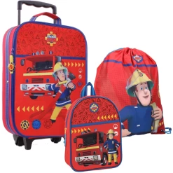 Vadobag Trolley Koffer Set Brandweerman Sam Ready Steady Rescue