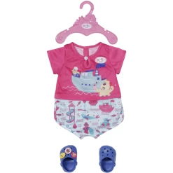 Zapf Creation BABY Born Bath Pyjama & Klompen 43 Cm -SpeelgoedKorting zapf creation baby born bath pyjama amp klompen 43 cm a307383 3