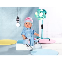 Zapf Creation BABY Born® Deluxe Jeans Jurk 43cm -SpeelgoedKorting zapf creation baby born deluxe jeans jurk 43cm a335582 2