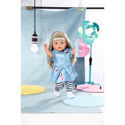 Zapf Creation BABY Born® Deluxe Jeans Jurk 43cm -SpeelgoedKorting zapf creation baby born deluxe jeans jurk 43cm a335582 4