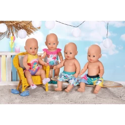 Zapf Creation BABY Born® Weekendbad Shorts 2 Ass. 43cm -SpeelgoedKorting zapf creation baby born weekendbad shorts 2 ass 43cm a403230 2