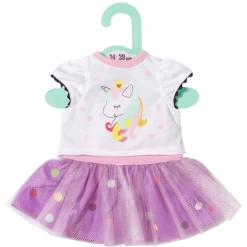 Zapf Creation Dolly Moda Eenhoorn Shirt Met Tutu, 36cm